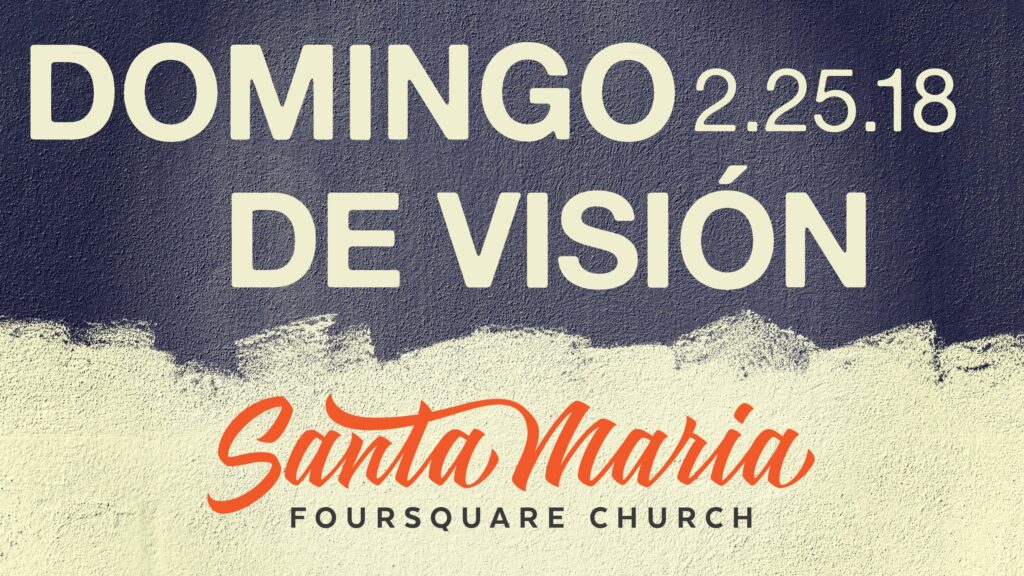 2018 Vision Sunday (es)